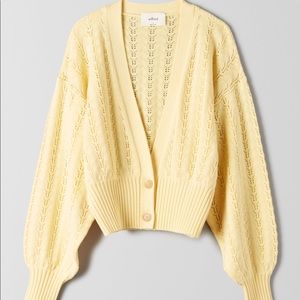 Wilfred Thais Cardigan in yellow💛
